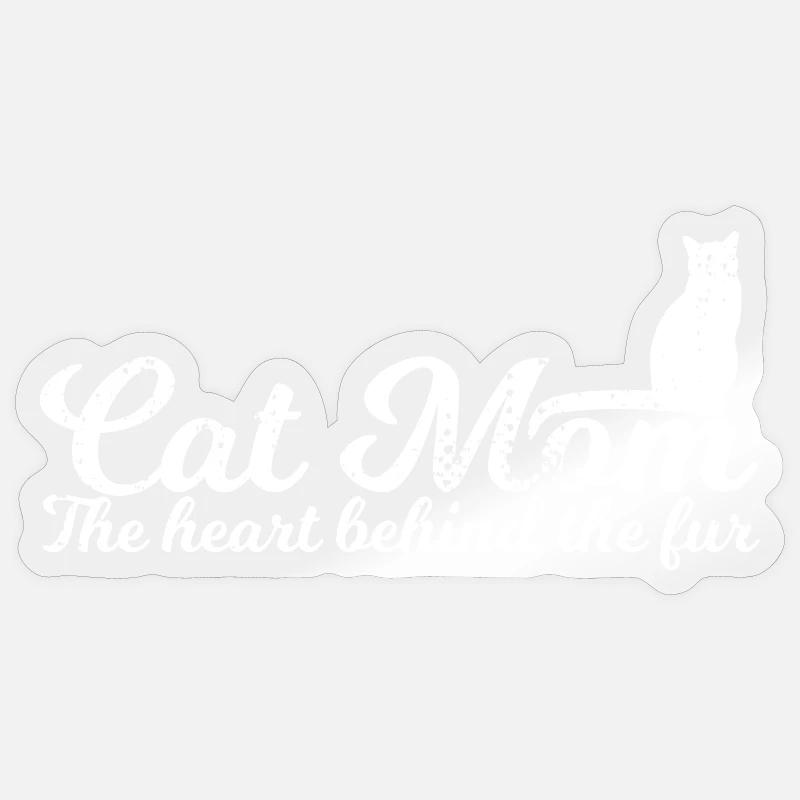 Katzenmutter Sticker Größe S (10 x 10 cm)