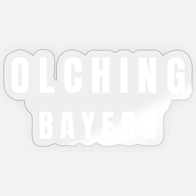 Olching, Bavaria Sticker size S (10 x 10 cm)
