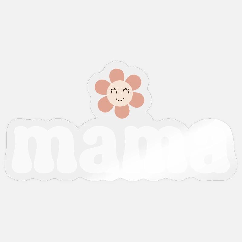 Mutter Mama Sticker Größe S (10 x 10 cm)