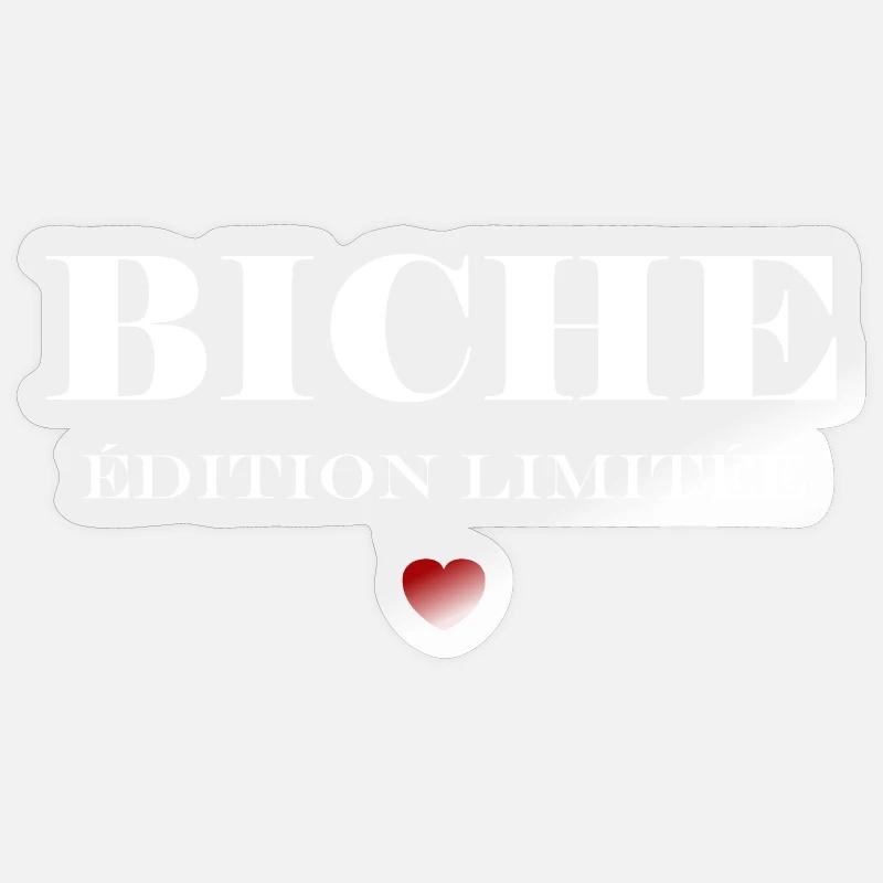 doe - Sticker size S (10 x 10 cm) - transparent glossy