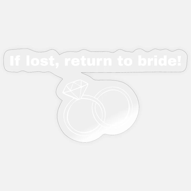 Bachelor Party Design Sticker size S (10 x 10 cm)