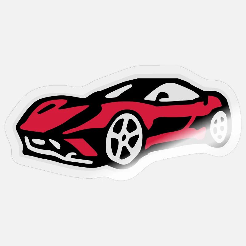 ferari Sticker size S (10 x 10 cm)