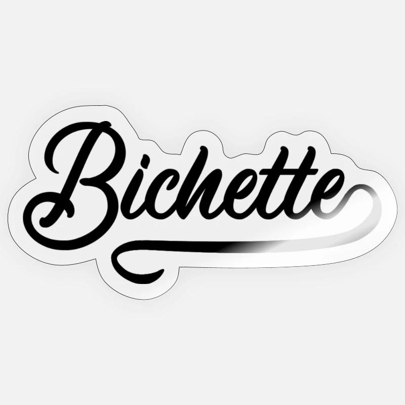 Bichette vintage Sticker taille S (10 x 10 cm)