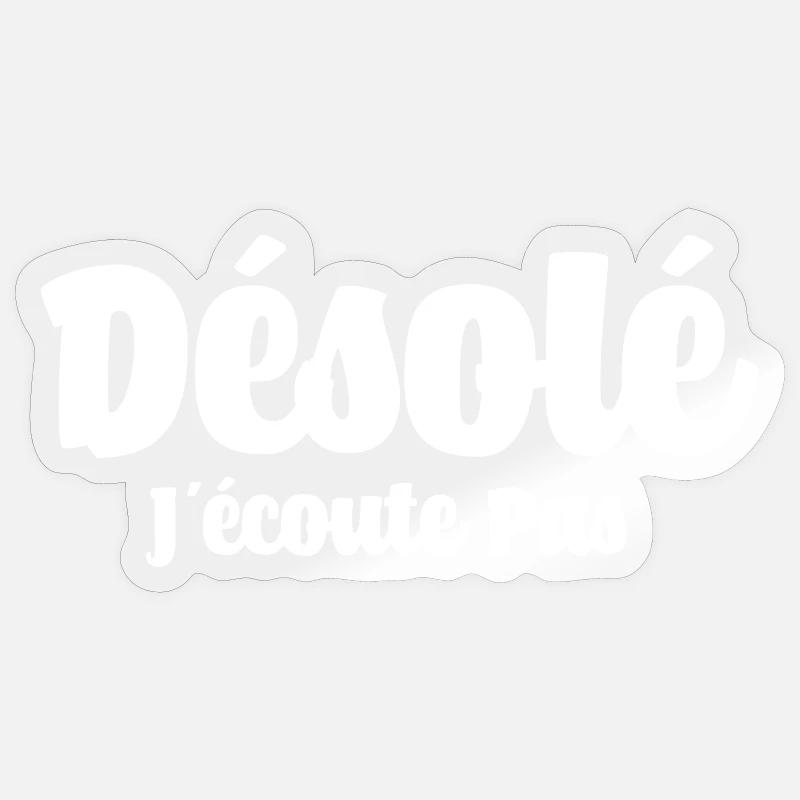 Sticker taille S (10 x 10 cm) - 