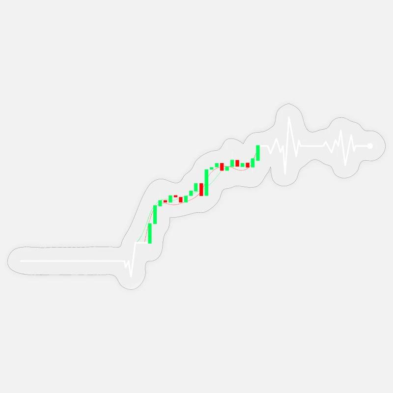 TrendPulse Rally Chart Sticker size S (10 x 10 cm)