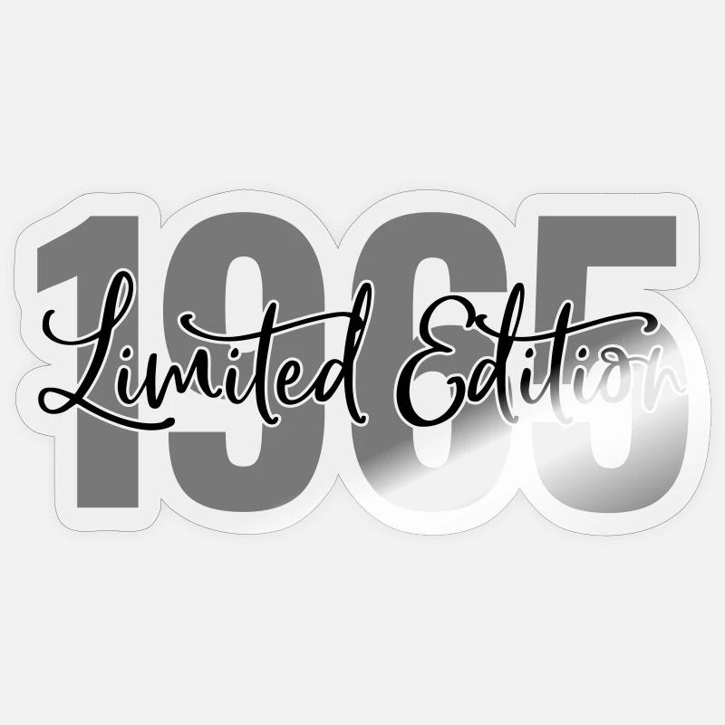 Edition limitée 1965 - Sticker taille S (10 x 10 cm) - brillant transparent