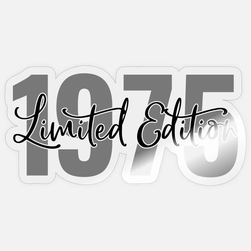 Edition limitée 1975 Sticker taille S (10 x 10 cm)