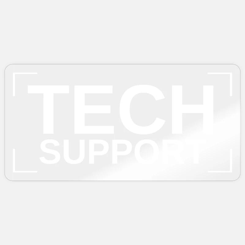 TECH SUPPORT Cryptocurrency Trader Sticker Größe S (10 x 10 cm)