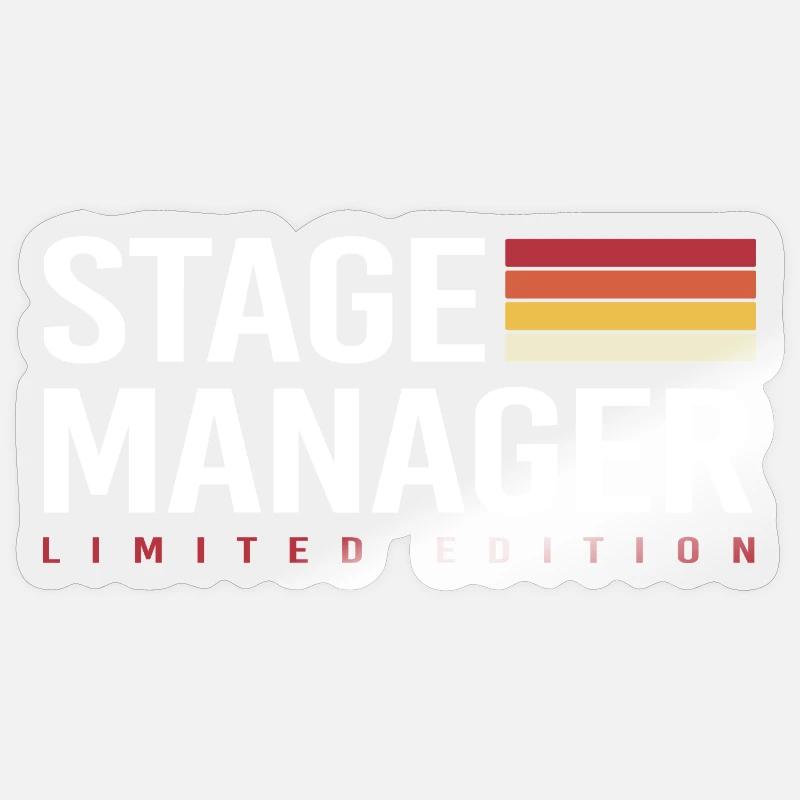 Stage Manager Sticker size S (10 x 10 cm)