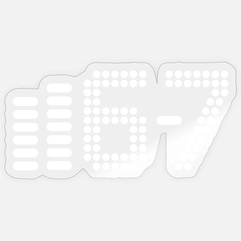 Sticker Größe S (10 x 10 cm) - 