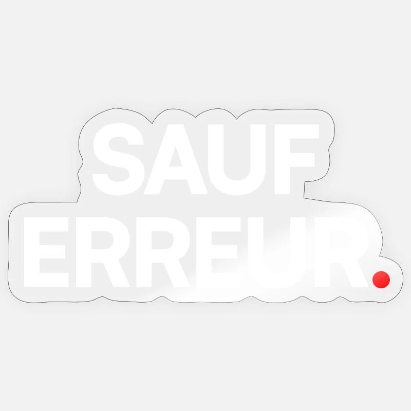 Sticker taille S (10 x 10 cm) - 