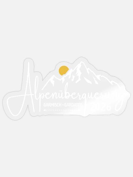  - Sticker Größe S (10 x 10 cm) - Transparent glänzend