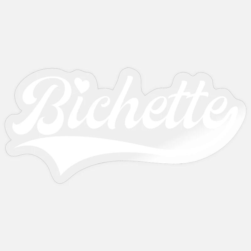 Bichette Petit Surnom Mignon Sticker taille S (10 x 10 cm)