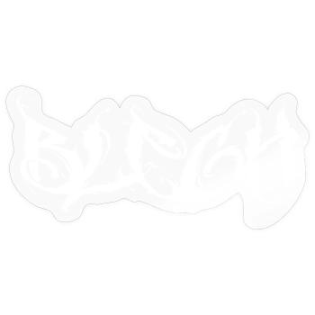 Blegh Metalcore Deathcore - Sticker Größe S (10 x 10 cm) - Transparent glänzend - Vorne