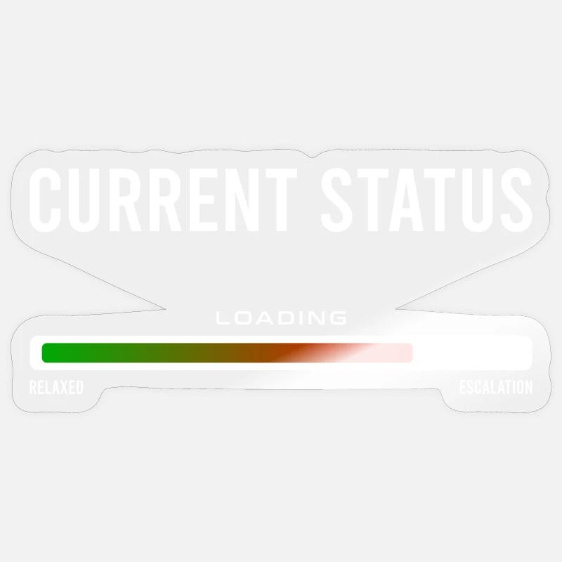 Current Status Sticker Größe S (10 x 10 cm)