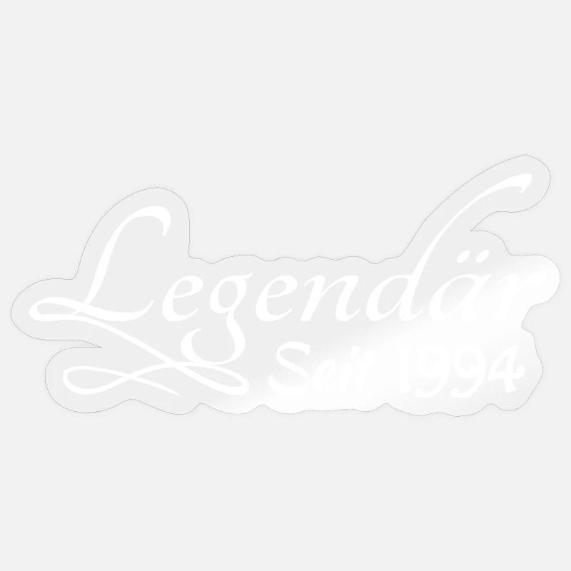 Style 1994 - Sticker size S (10 x 10 cm) - transparent glossy