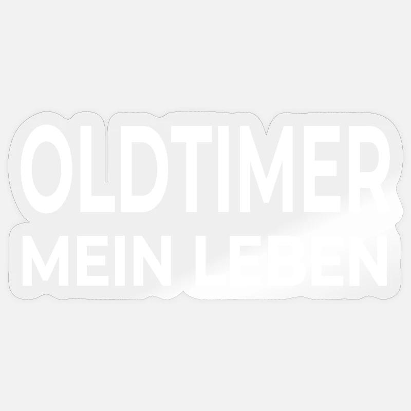 Oldtimer Sticker Größe S (10 x 10 cm)