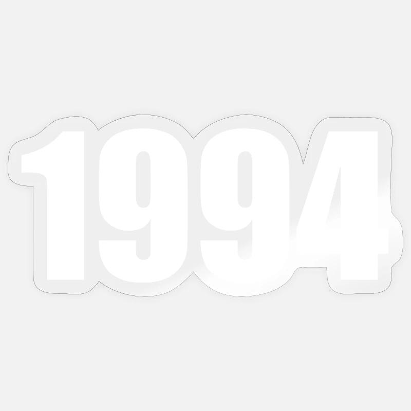 Personalize 1994 Birthday Template Design Sticker size S (10 x 10 cm)