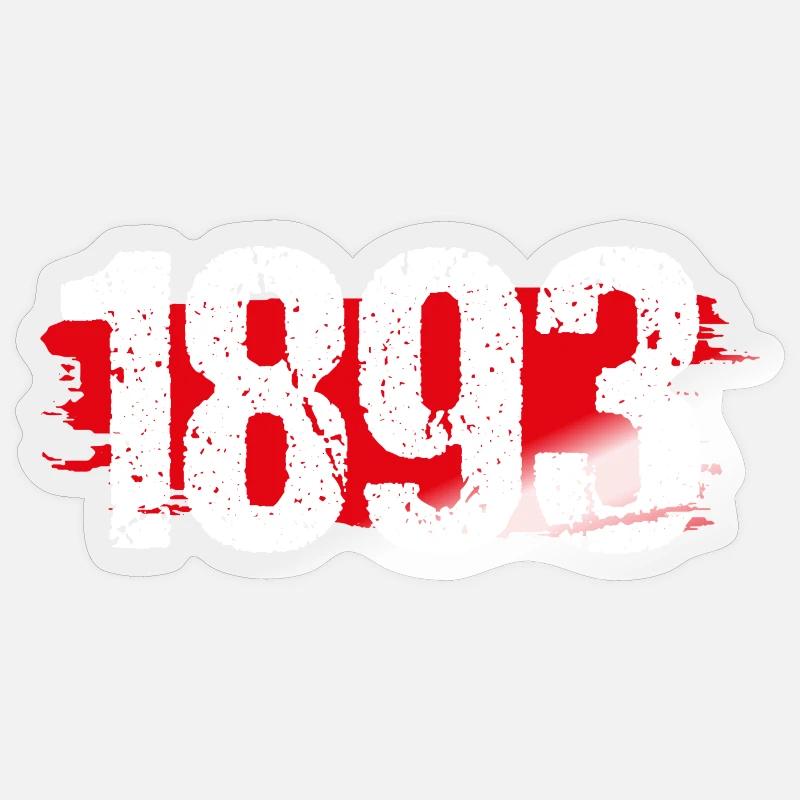 Stuttgart 1893 Sticker Größe S (10 x 10 cm)