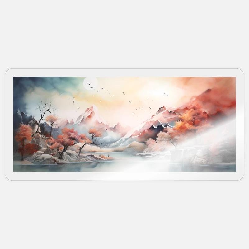 landscape Sticker size S (10 x 10 cm)