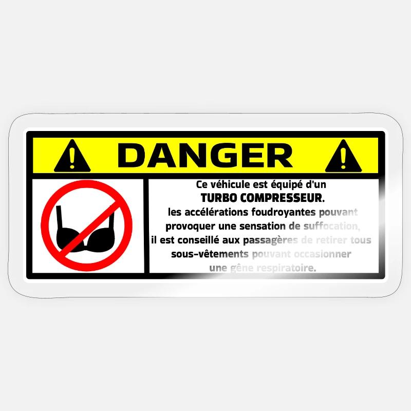 bumper - Sticker size S (10 x 10 cm) - transparent glossy