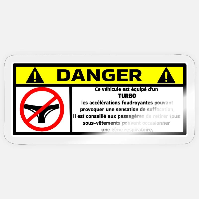 Car - Sticker size S (10 x 10 cm) - transparent glossy