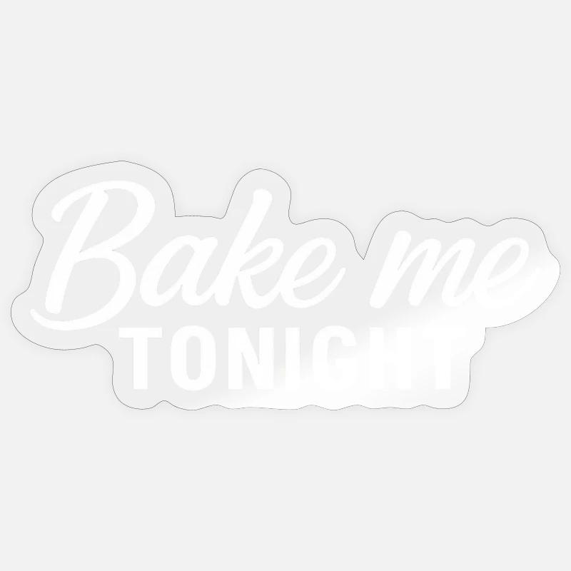 Cuis-moi ce soir Sticker taille S (10 x 10 cm)