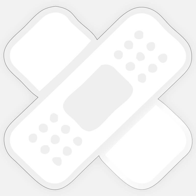 Sticker Größe S (10 x 10 cm) - 