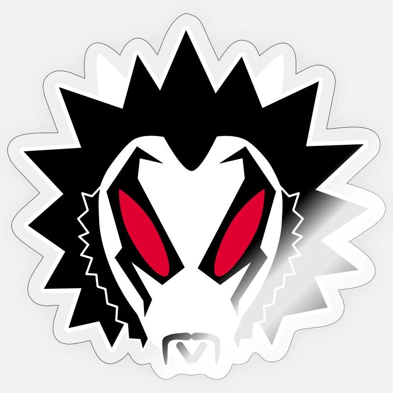 Ekubo Le Dernier Skwirell - Sticker taille S (10 x 10 cm) - brillant transparent