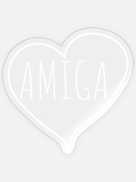 - Sticker size S (10 x 10 cm) - transparent glossy