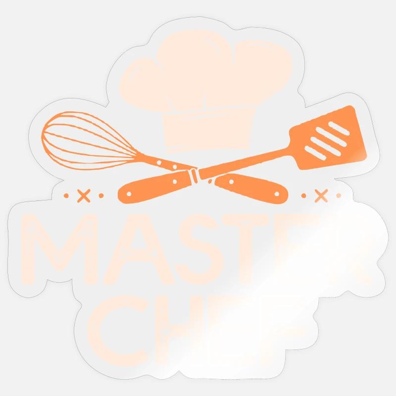 masterchef master chef Sticker taille S (10 x 10 cm)