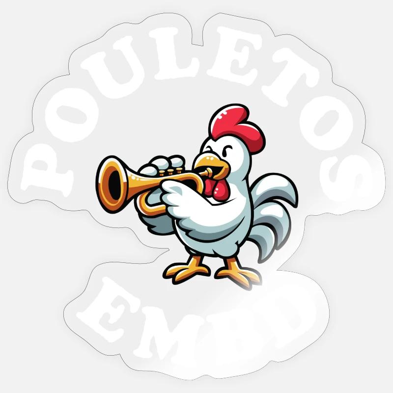 Sticker Größe S (10 x 10 cm) - 
