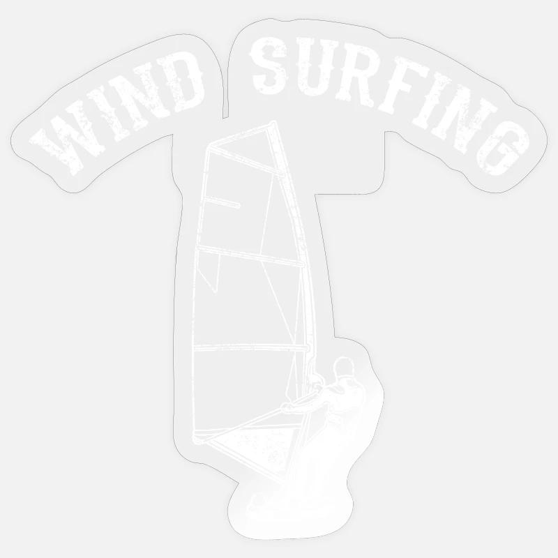 Planche à voile Sticker taille S (10 x 10 cm)