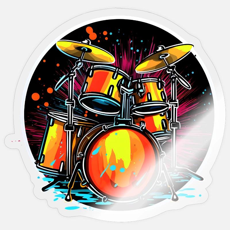 Sticker taille S (10 x 10 cm) - 