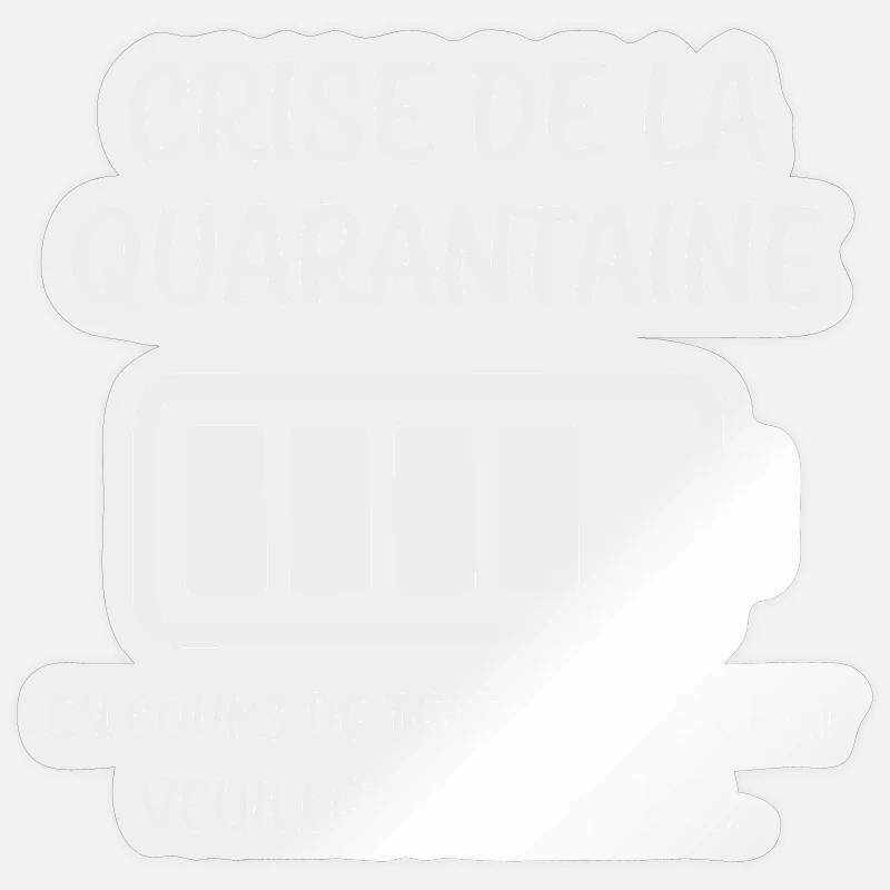 Ongoing Midlife Crisis Sticker size S (10 x 10 cm)