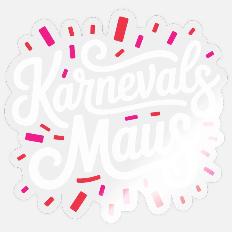 Carnival Mouse Cologne Carnival Mouse Sticker size S (10 x 10 cm)