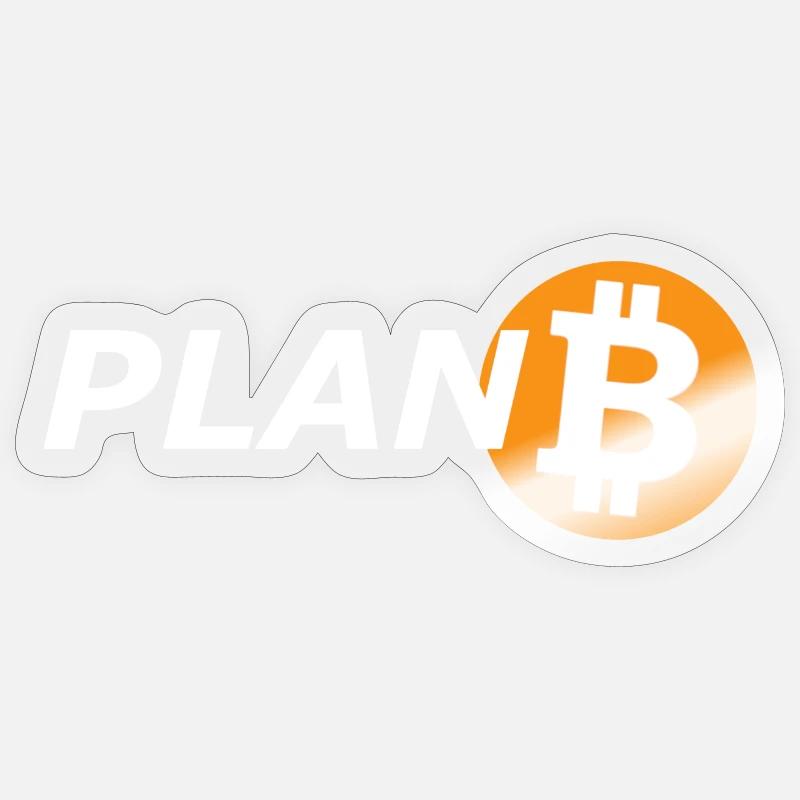 Plan B Sticker Größe S (10 x 10 cm)