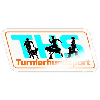 Turnierhundsport 2022 - Sticker Größe S (10 x 10 cm) - Transparent glänzend - Vorne
