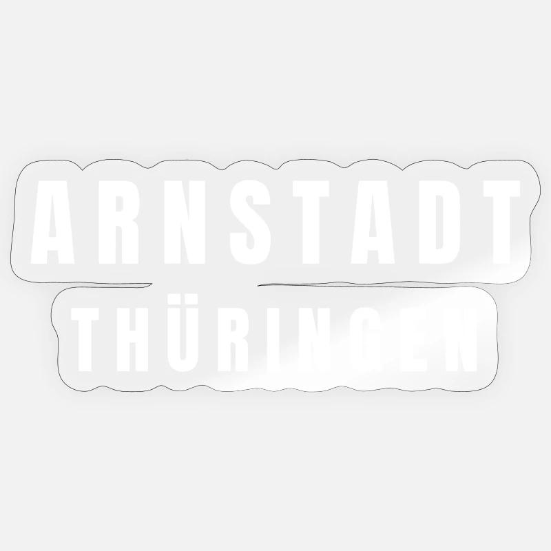 Arnstadt, Thuringia Sticker size S (10 x 10 cm)