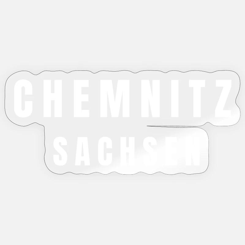 Chemnitz, Saxony Sticker size S (10 x 10 cm)
