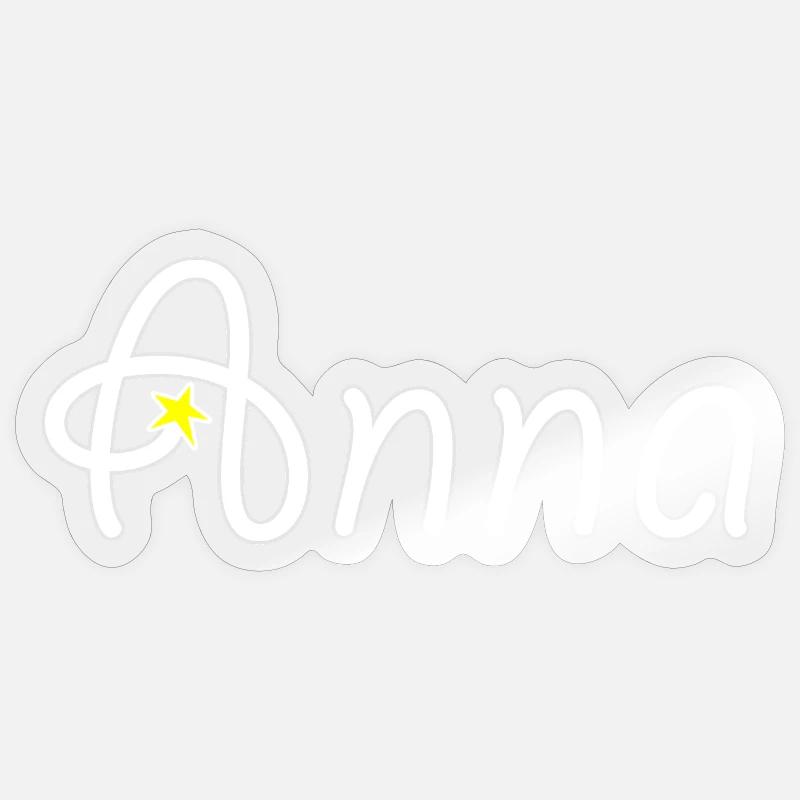 Anna Sticker size S (10 x 10 cm)