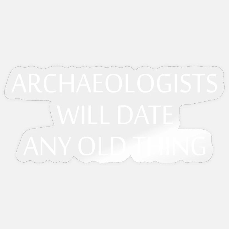 archaeology Sticker size S (10 x 10 cm)