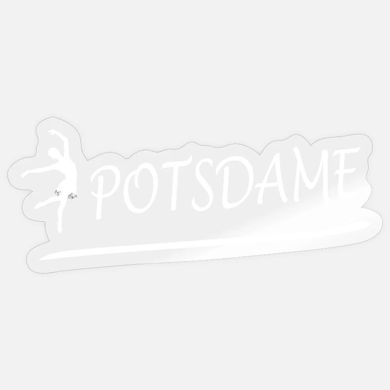 Potsdame Sticker size S (10 x 10 cm)