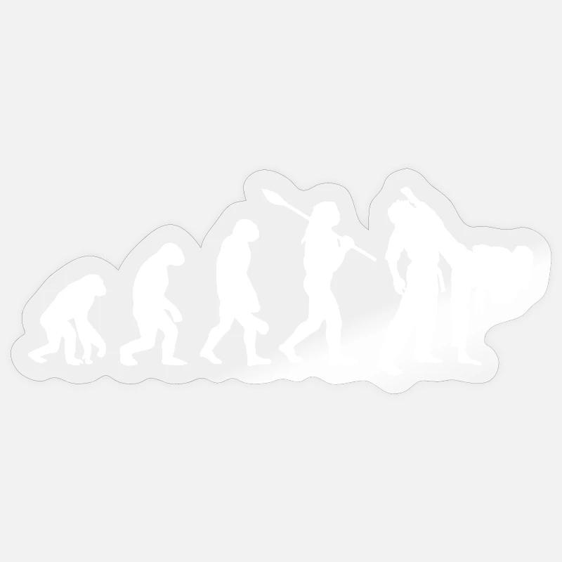 Judo Evolution Martial Arts Expert Gift Sticker size S (10 x 10 cm)