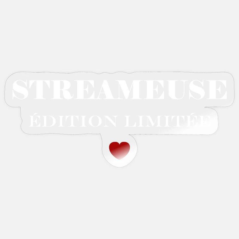 Streamer Sticker size S (10 x 10 cm)