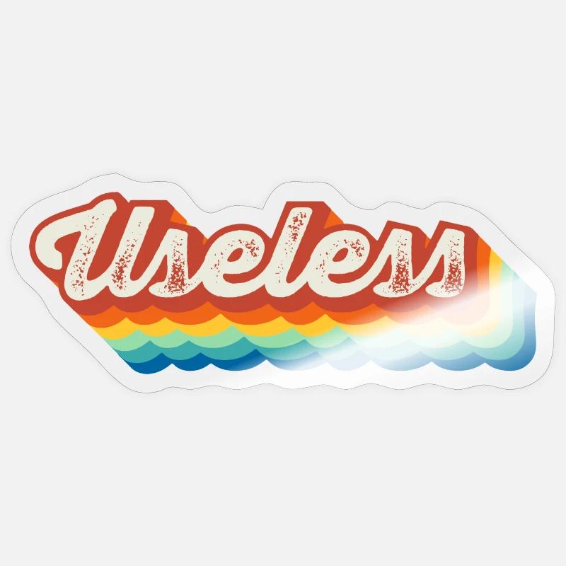 Useless Spassiger Sarkasmus Provokantes Geschenk Sticker Größe S (10 x 10 cm)