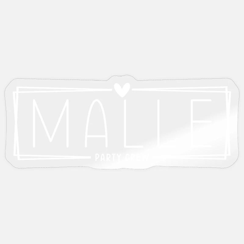 Sticker Größe S (10 x 10 cm) -