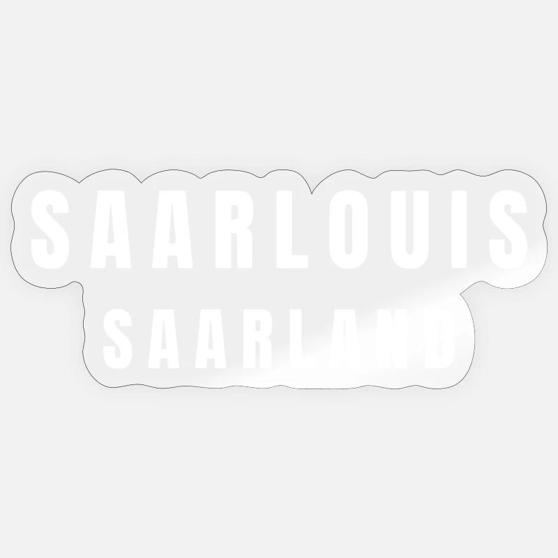 Sarrelouis Sarre Sticker taille S (10 x 10 cm)