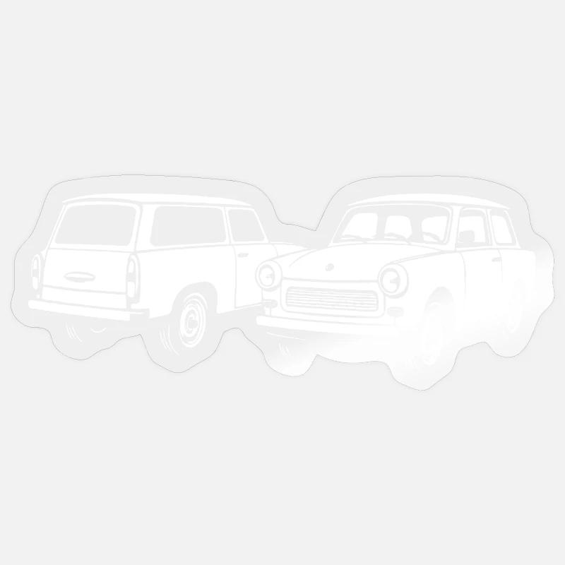 Zweitakter-Ikonen Sticker Größe S (10 x 10 cm)