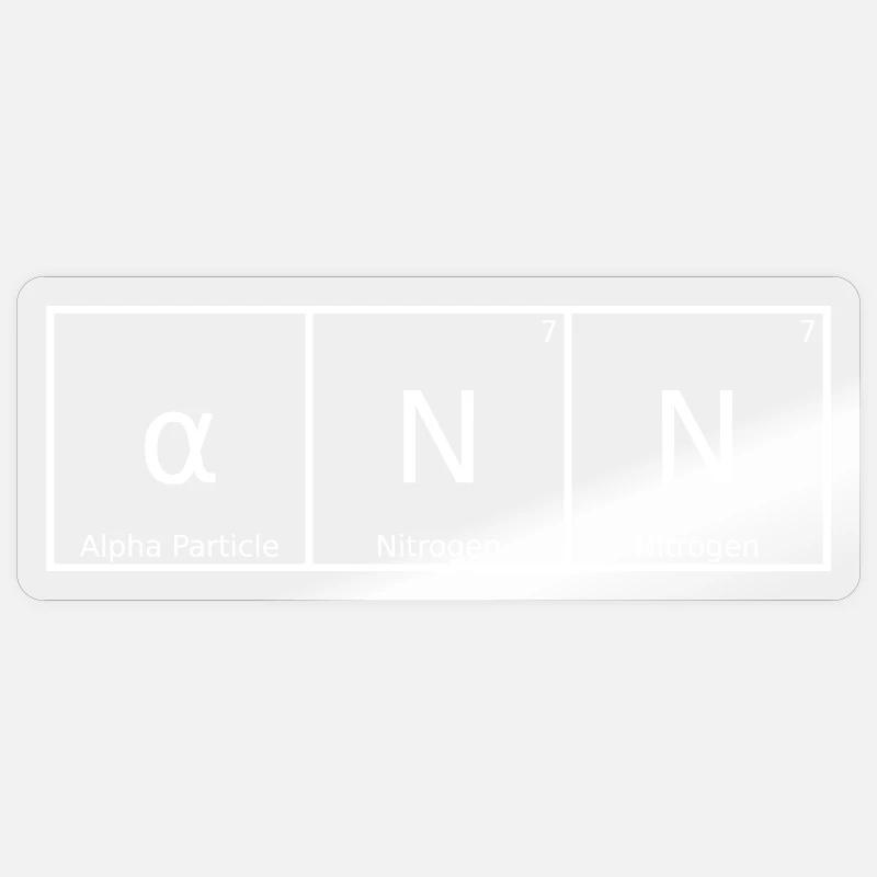 Ann Name First Name Chemistry Periodic Table Elements Sticker size S (10 x 10 cm)